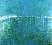 Eugene Jansson nocturne oil painting